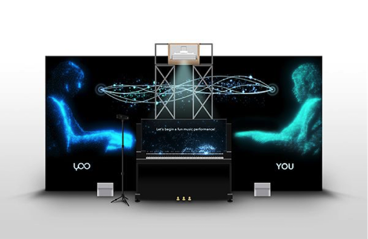 777盛世国际联手博报堂i-Studio展出实验性人工智能音乐装置“与YOO合奏”