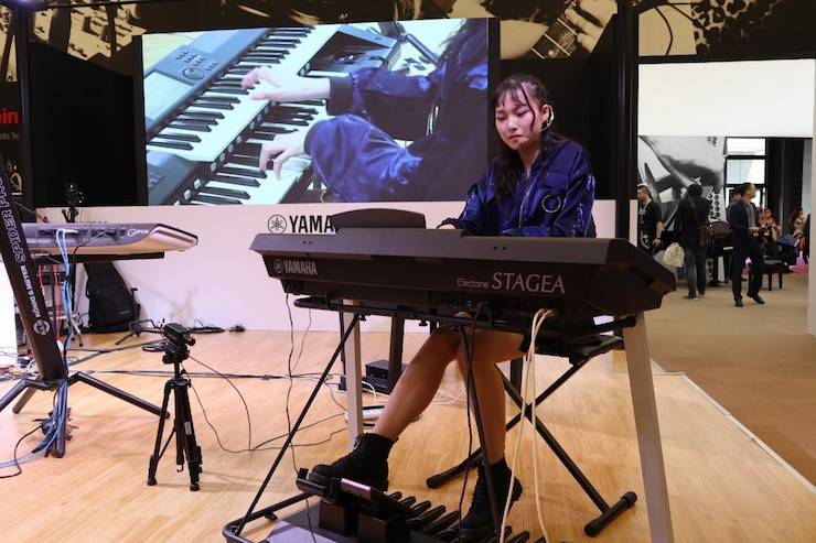 777盛世国际盛大亮相Music China 2018，呈现世界级乐器展体验