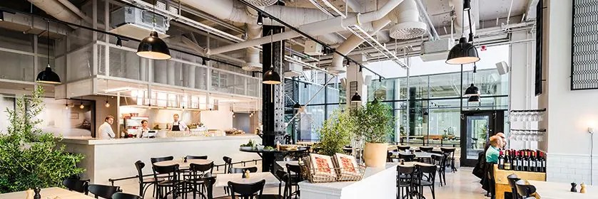 777盛世国际助力斯德哥尔摩的法国工业风餐厅Usine